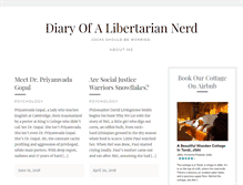 Tablet Screenshot of libertarianeconomist.com